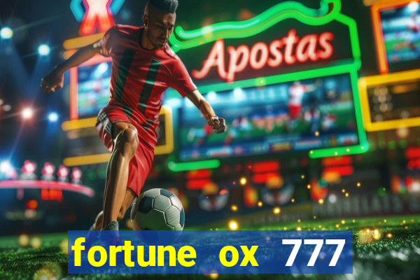 fortune ox 777 fortuna 77